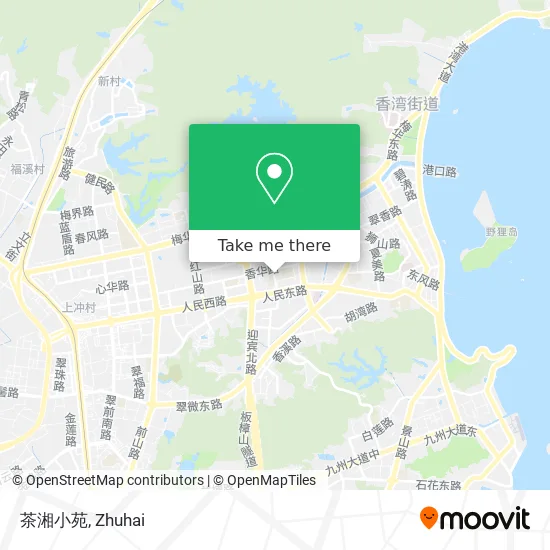 茶湘小苑 map