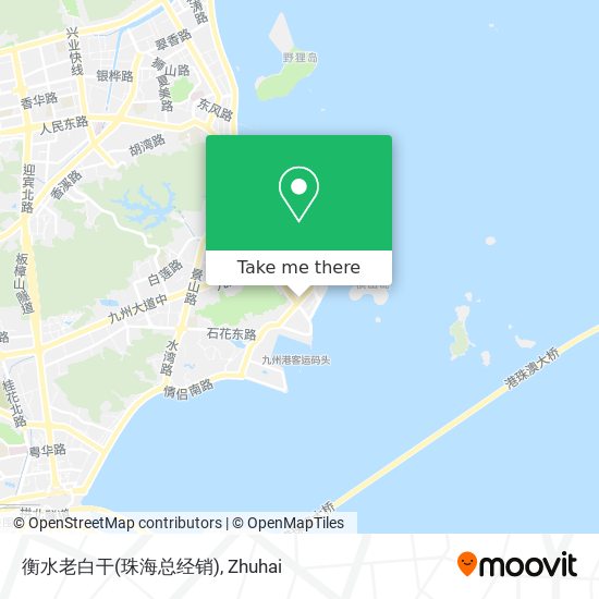 衡水老白干(珠海总经销) map