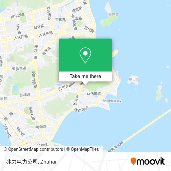 兆力电力公司 map