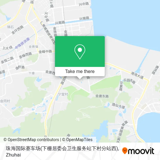 珠海国际赛车场(下栅居委会卫生服务站下村分站西) map
