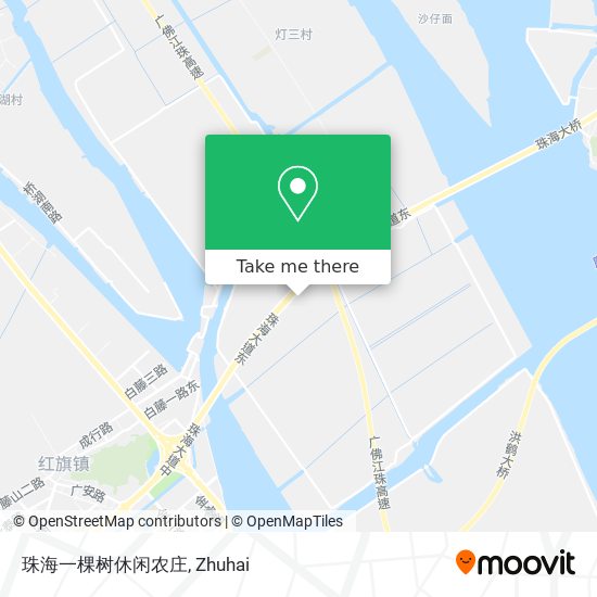 珠海一棵树休闲农庄 map