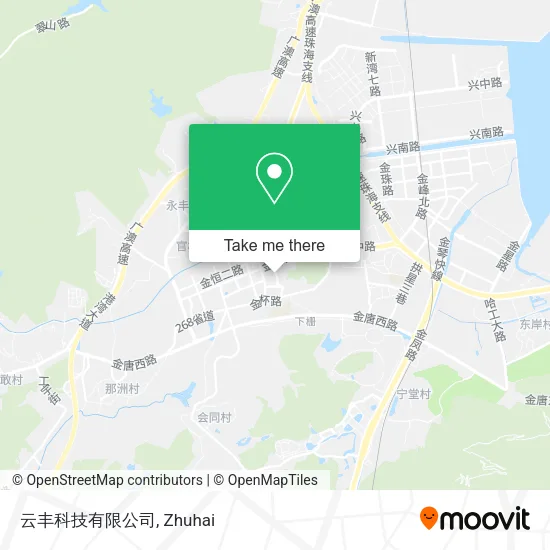 云丰科技有限公司 map