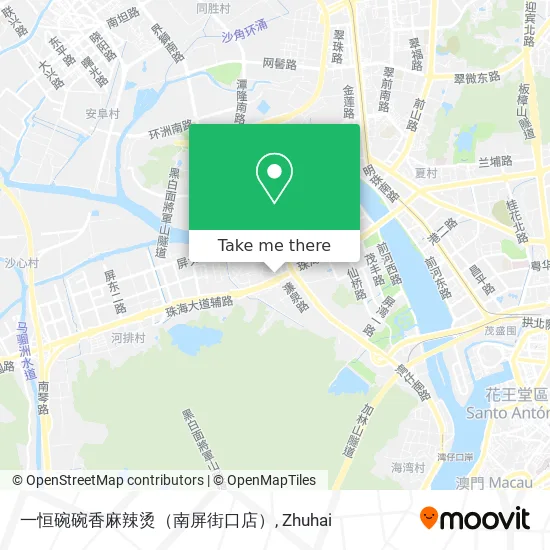 一恒碗碗香麻辣烫（南屏街口店） map
