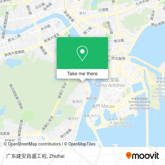 广东建安昌盛工程 map