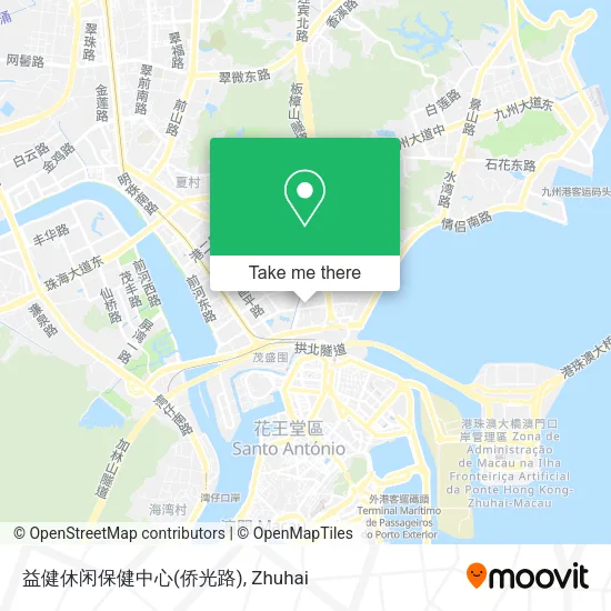 益健休闲保健中心(侨光路) map