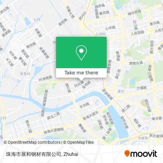 珠海市展和钢材有限公司 map
