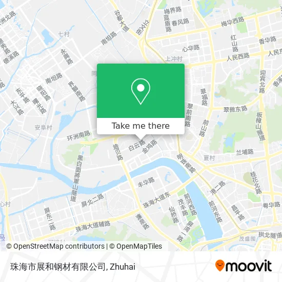 珠海市展和钢材有限公司 map
