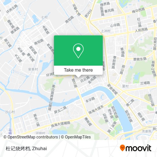 杜记烧烤档 map