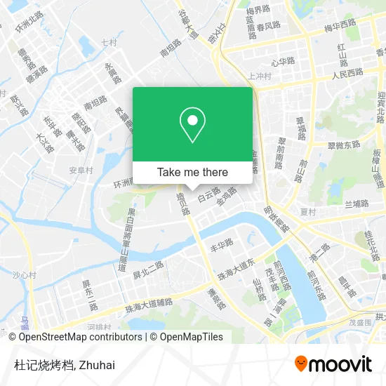 杜记烧烤档 map
