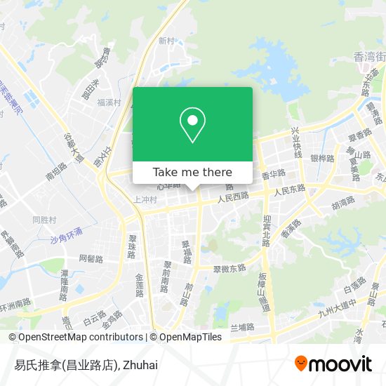 易氏推拿(昌业路店) map