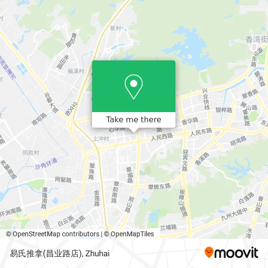 易氏推拿(昌业路店) map
