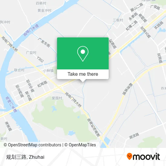 规划三路 map