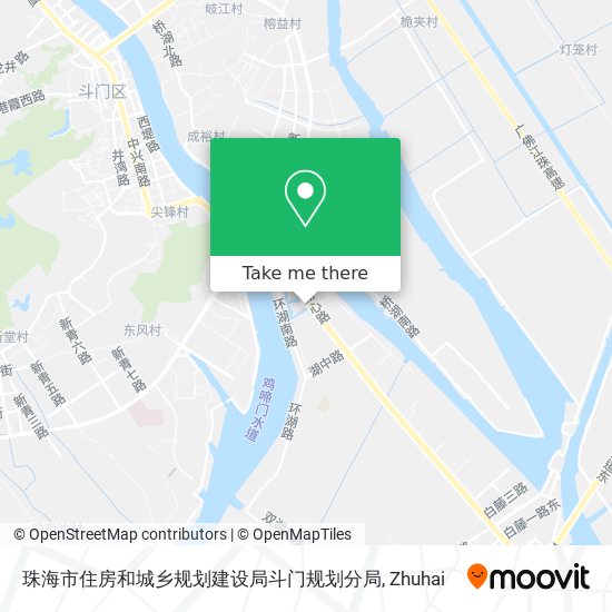 珠海市住房和城乡规划建设局斗门规划分局 map