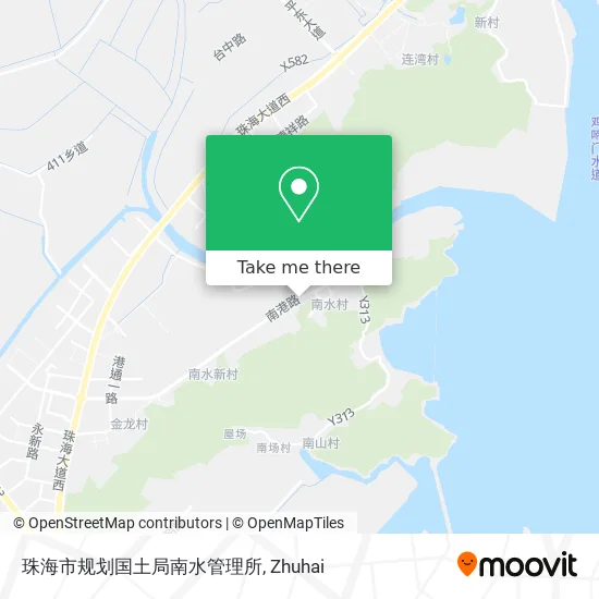 珠海市规划国土局南水管理所 map
