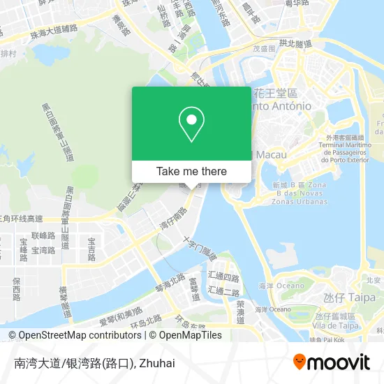 南湾大道/银湾路(路口) map