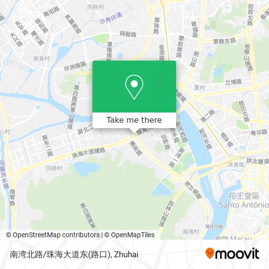 南湾北路/珠海大道东(路口) map