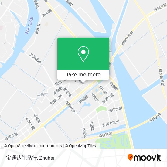 宝通达礼品行 map