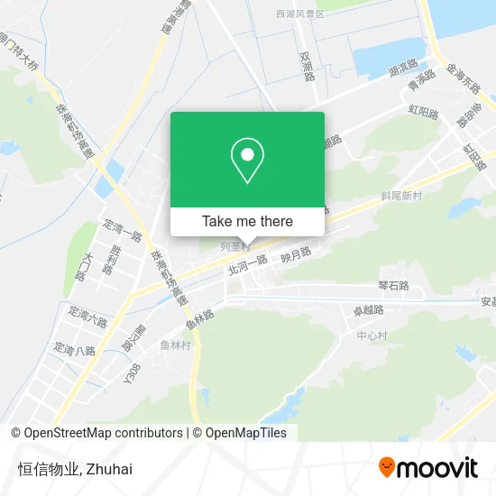 恒信物业 map