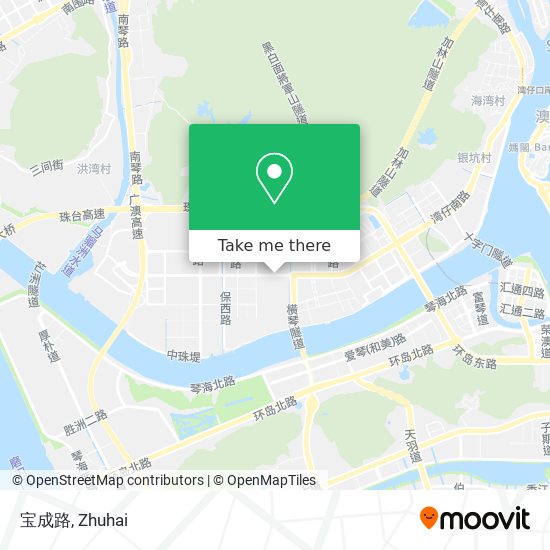 宝成路 map