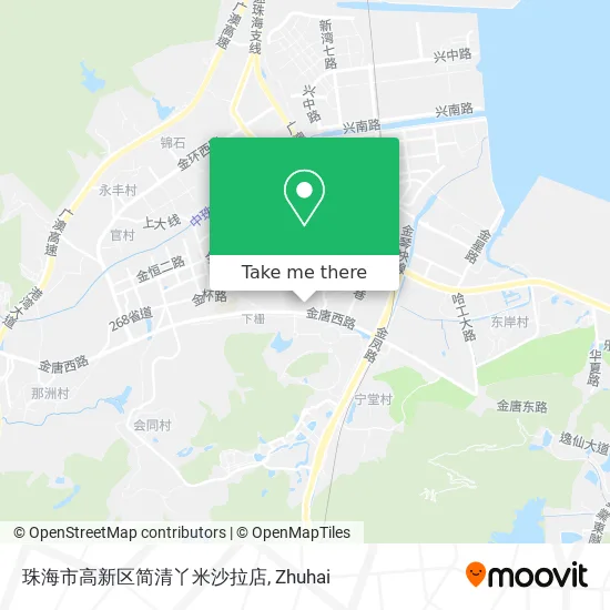 珠海市高新区简清丫米沙拉店 map
