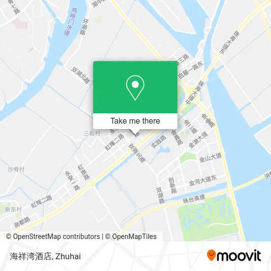 海祥湾酒店 map
