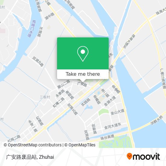 广安路废品站 map