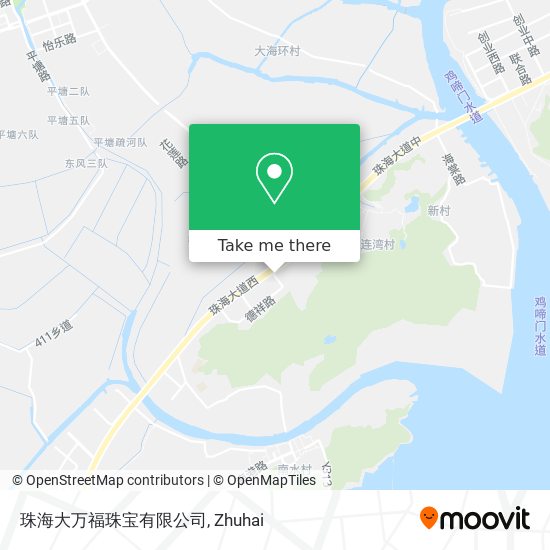 珠海大万福珠宝有限公司 map