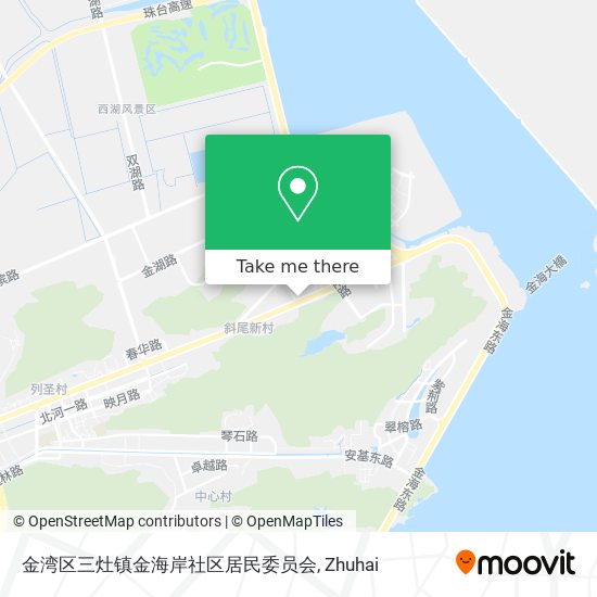 金湾区三灶镇金海岸社区居民委员会 map