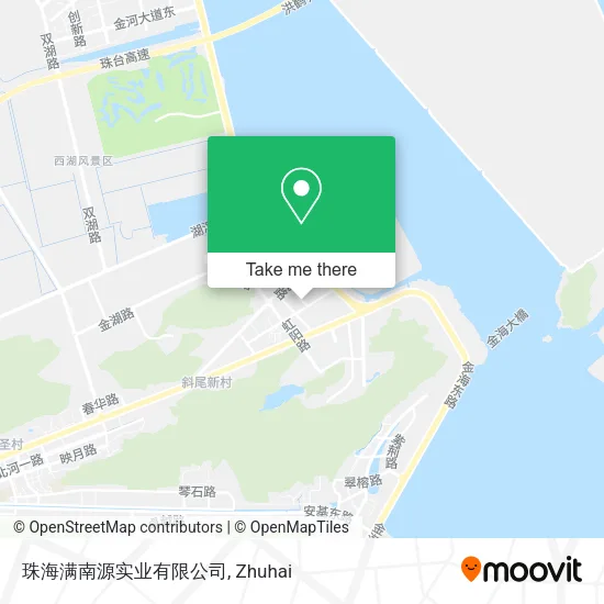 珠海满南源实业有限公司 map