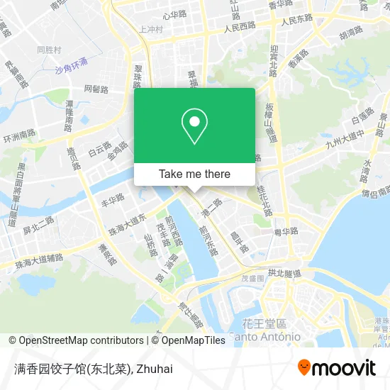 满香园饺子馆(东北菜) map