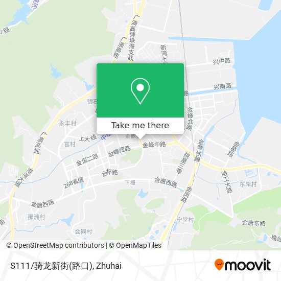 S111/骑龙新街(路口) map