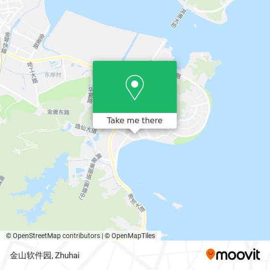 金山软件园 map