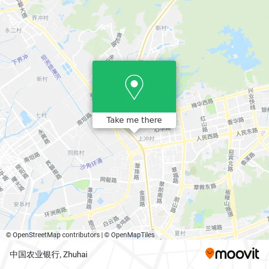 中国农业银行 map