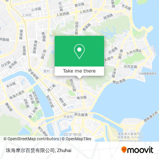 珠海摩尔百货有限公司 map