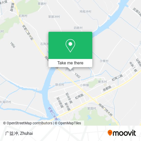 广益冲 map