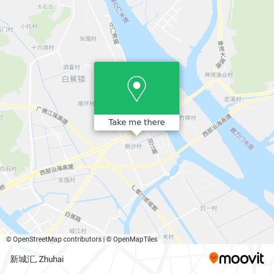 新城汇 map