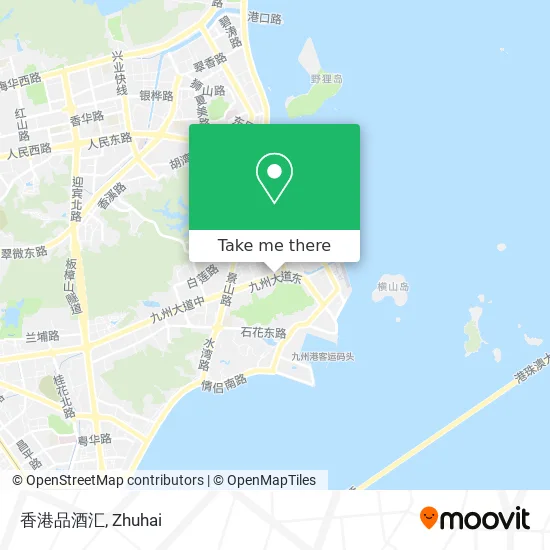 香港品酒汇 map