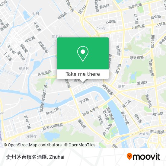 贵州茅台镇名酒匯 map
