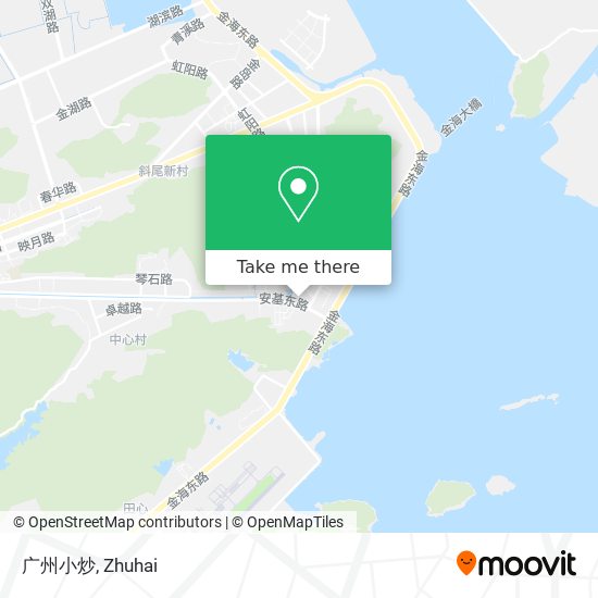广州小炒 map