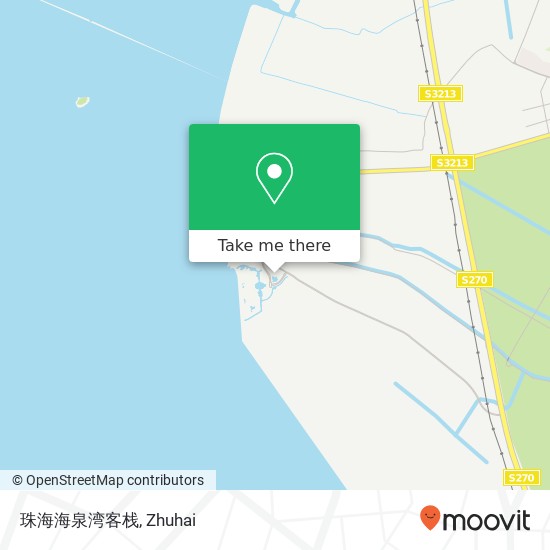 珠海海泉湾客栈 map