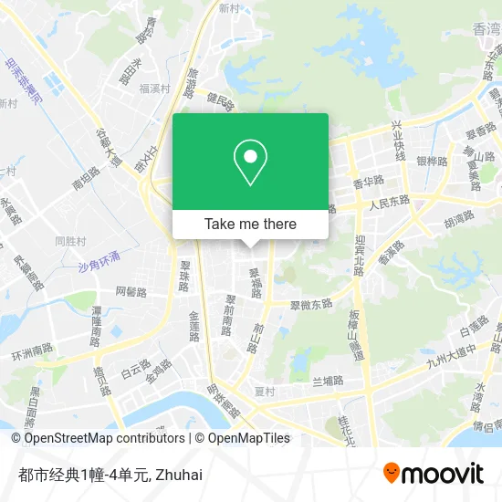 都市经典1幢-4单元 map