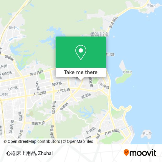 心愿床上用品 map