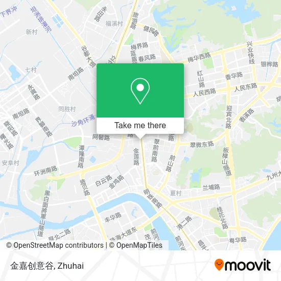 金嘉创意谷 map
