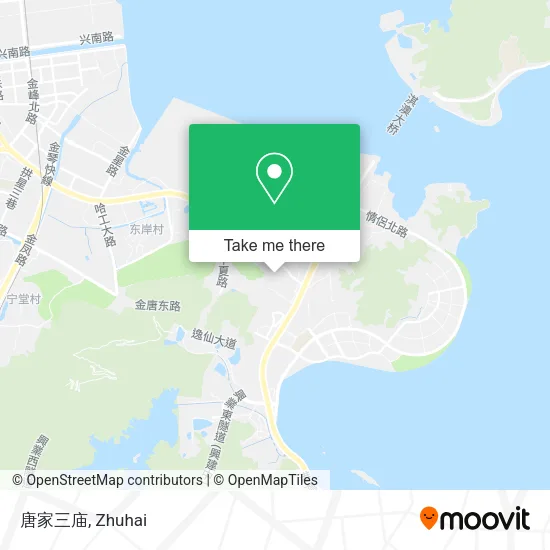 唐家三庙 map