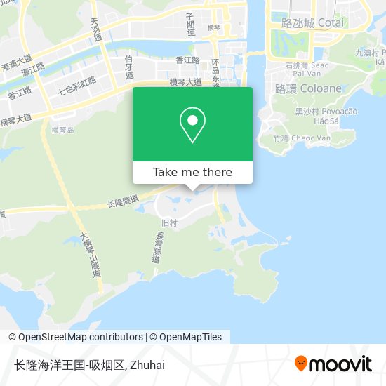 长隆海洋王国-吸烟区 map