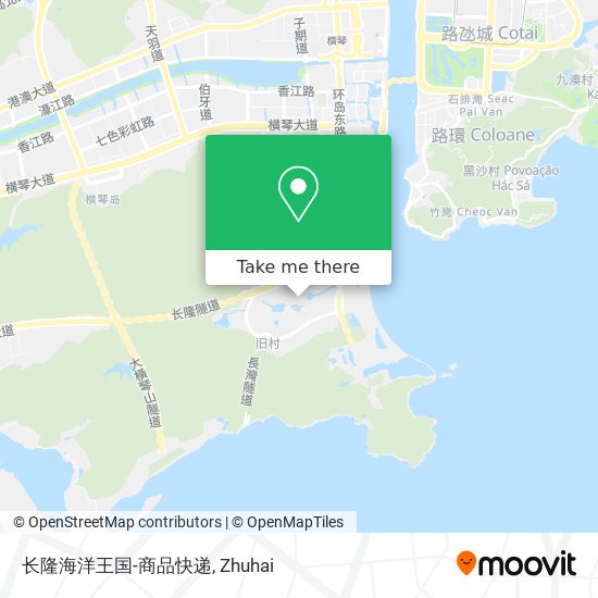 长隆海洋王国-商品快递 map