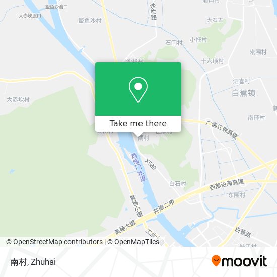 南村 map