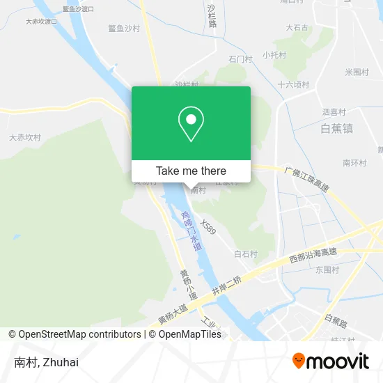 南村 map