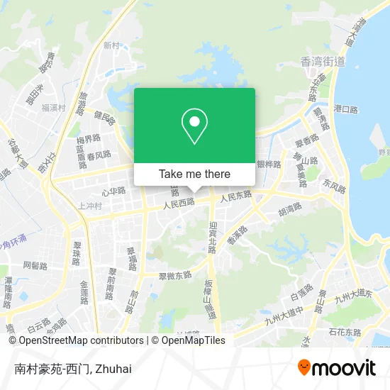 南村豪苑-西门 map