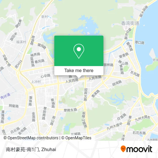 南村豪苑-南1门 map